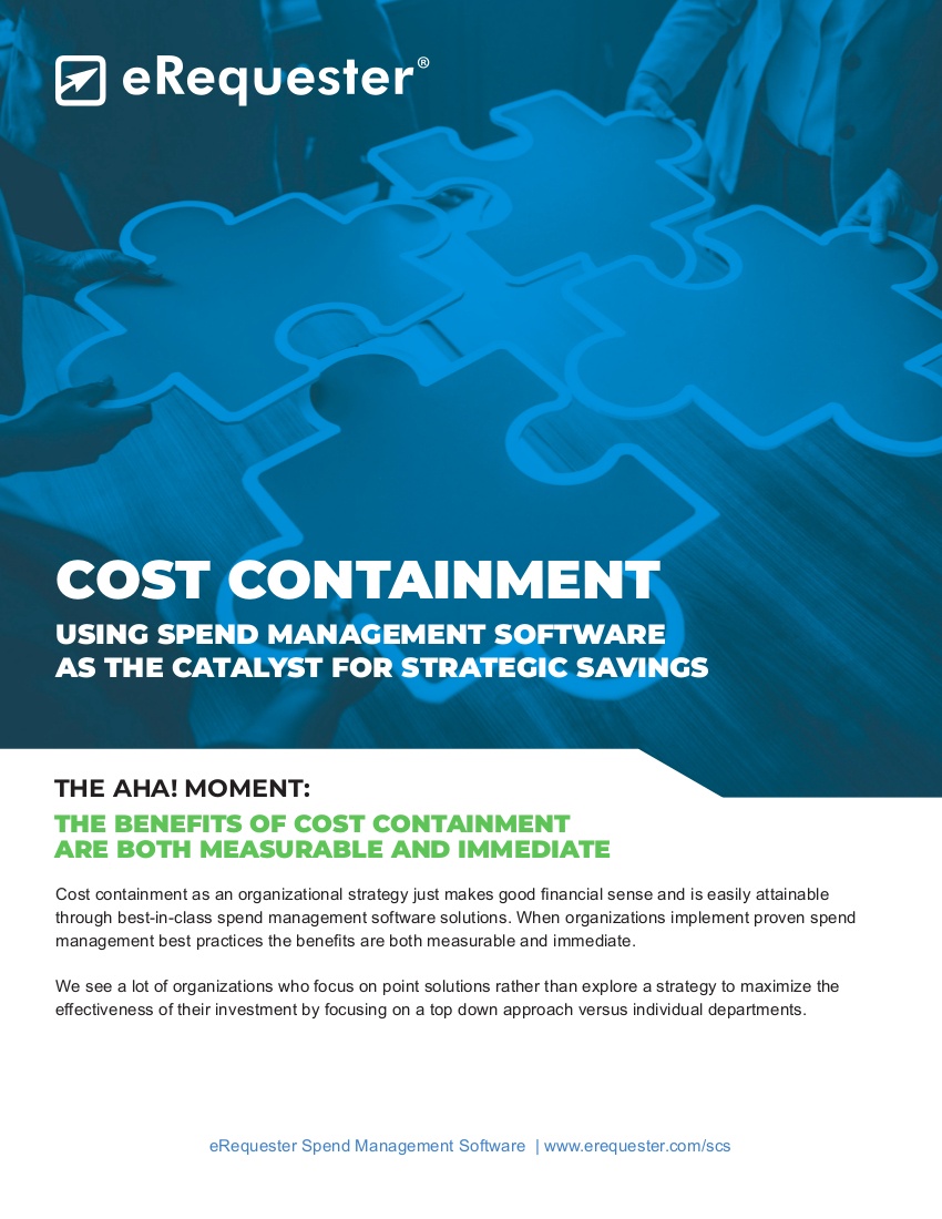 eRequester Cost Containment