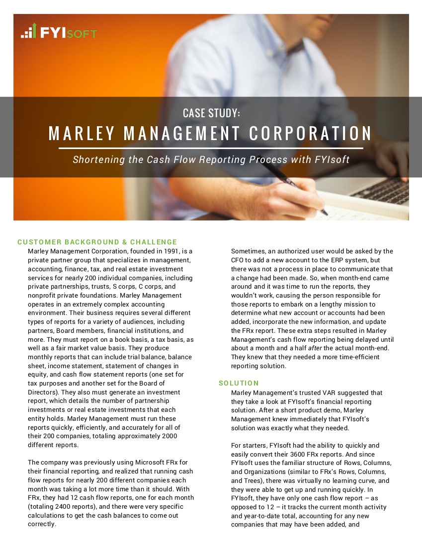 marley management case study