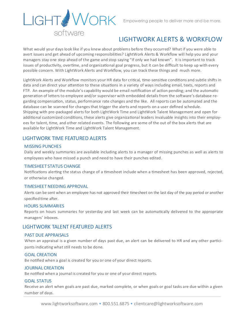 LightWork Alerts Workflow pdf