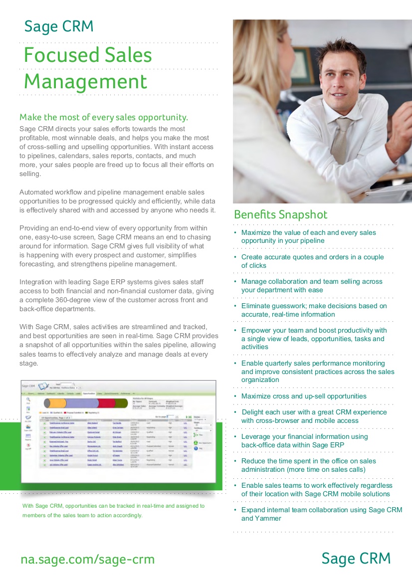 sage crm for sales management