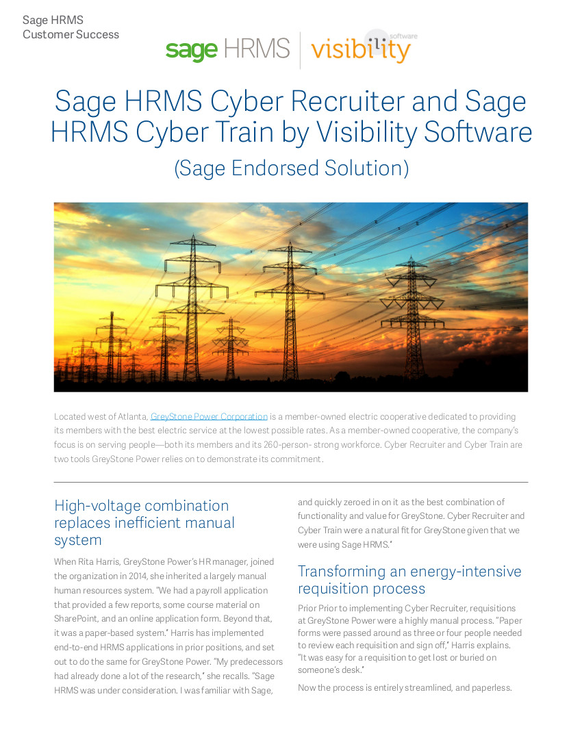 sage hrms summary pdf