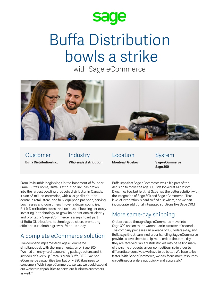 sage buffa success story pdf